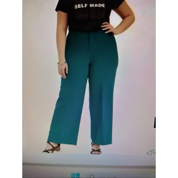 Torrid Wide Leg Trouser 22R - Picture 1 of 6